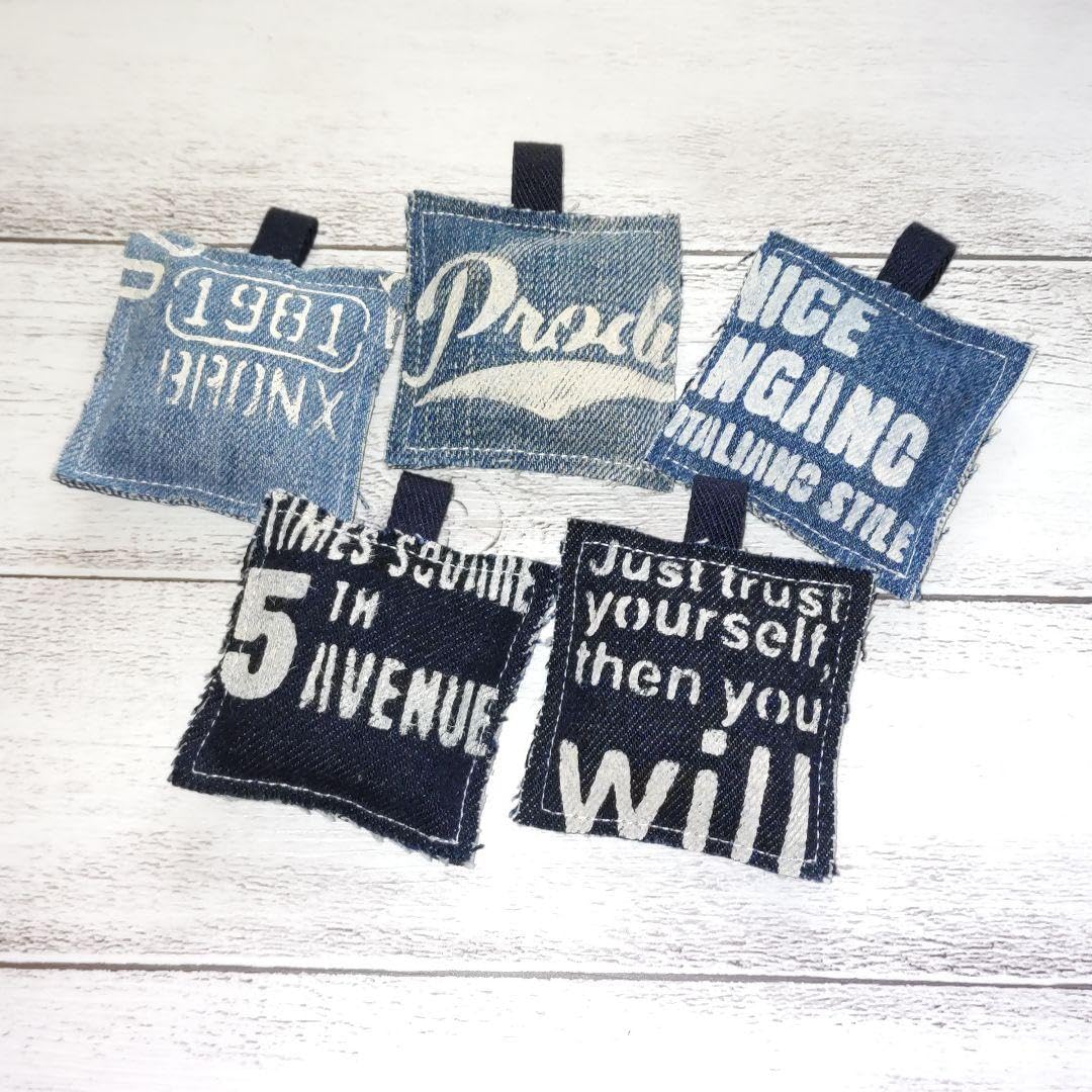 デニムリメイク ぷっくり ミニミニ タグ Amazon.co.jp: D50 デニムリメイク ぷっくり デニムタグ