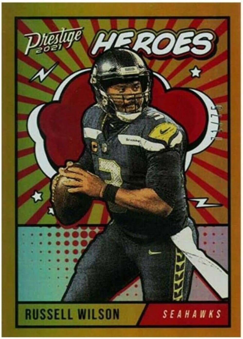 2021 Panini Prestige NFL Football BLASTER box (64 cards/bx) Look for Blaster Exclusive Diamond Parallel and Memorbilia Cards