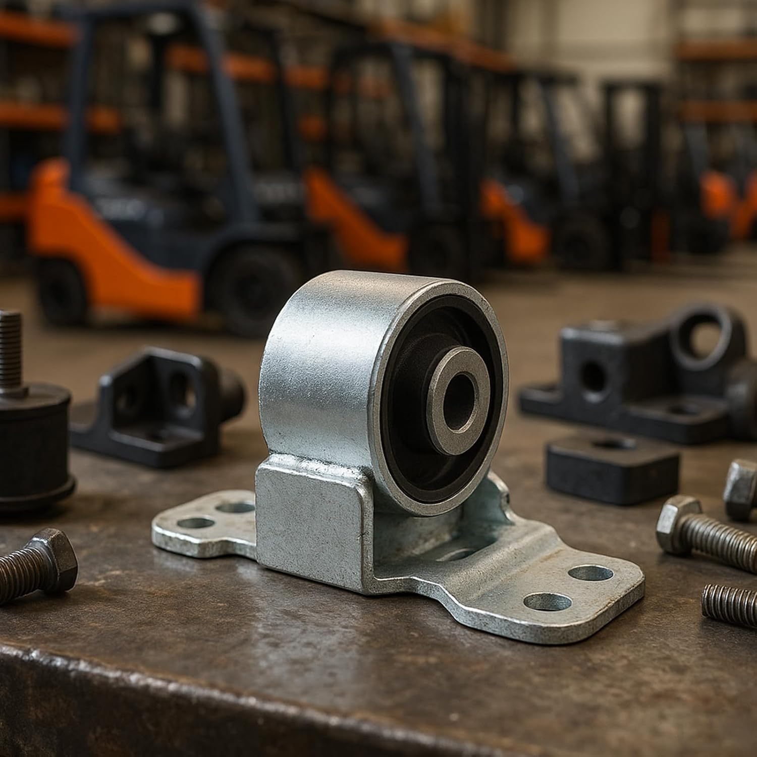 Insulator Torque Transmission Mount 41260-26620-71 fits for Toyota Forklift 8FD10-30 8FG10-30 8FDU15-32 8FGU15-32