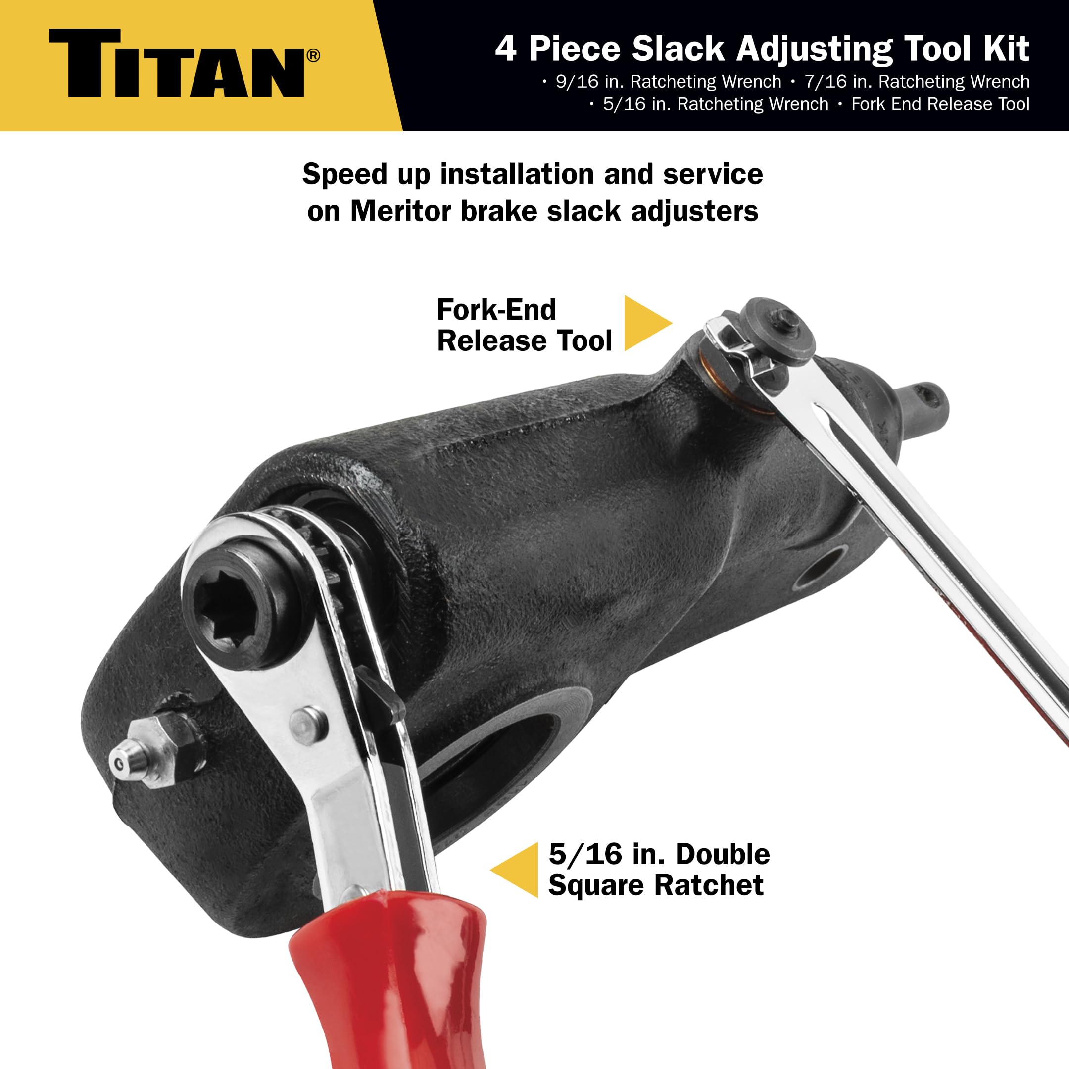 Amazon.com: Titan 85569 4-Piece Slack Adjusting Tool and