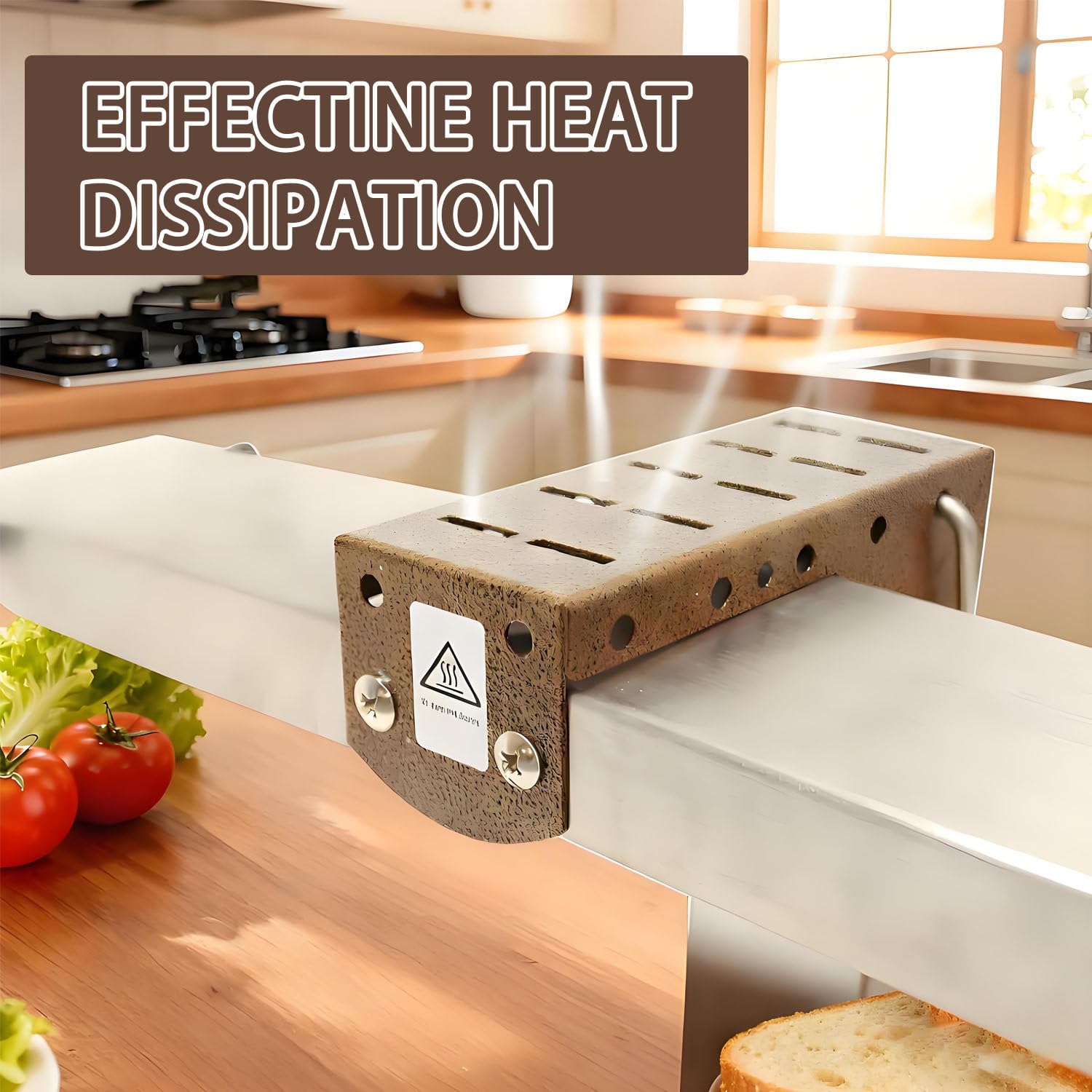 Raclette eléctrica Ajustable de 900 W, fundidora de Queso, Calentamiento rápido, Ajustable de 0 a 90°, Acero Inoxidable, para Medias Ruedas, cuñas y Bloques de Queso.