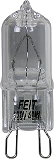 Feit Electric Bpq40/G9/Can 40 Watt Halogen Clear G9 Base 120 Volt Bulb