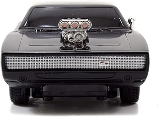 Jada Toys - Fast and Furious 7.5 Inch Remote Control 1970 Dodge Charger , Black