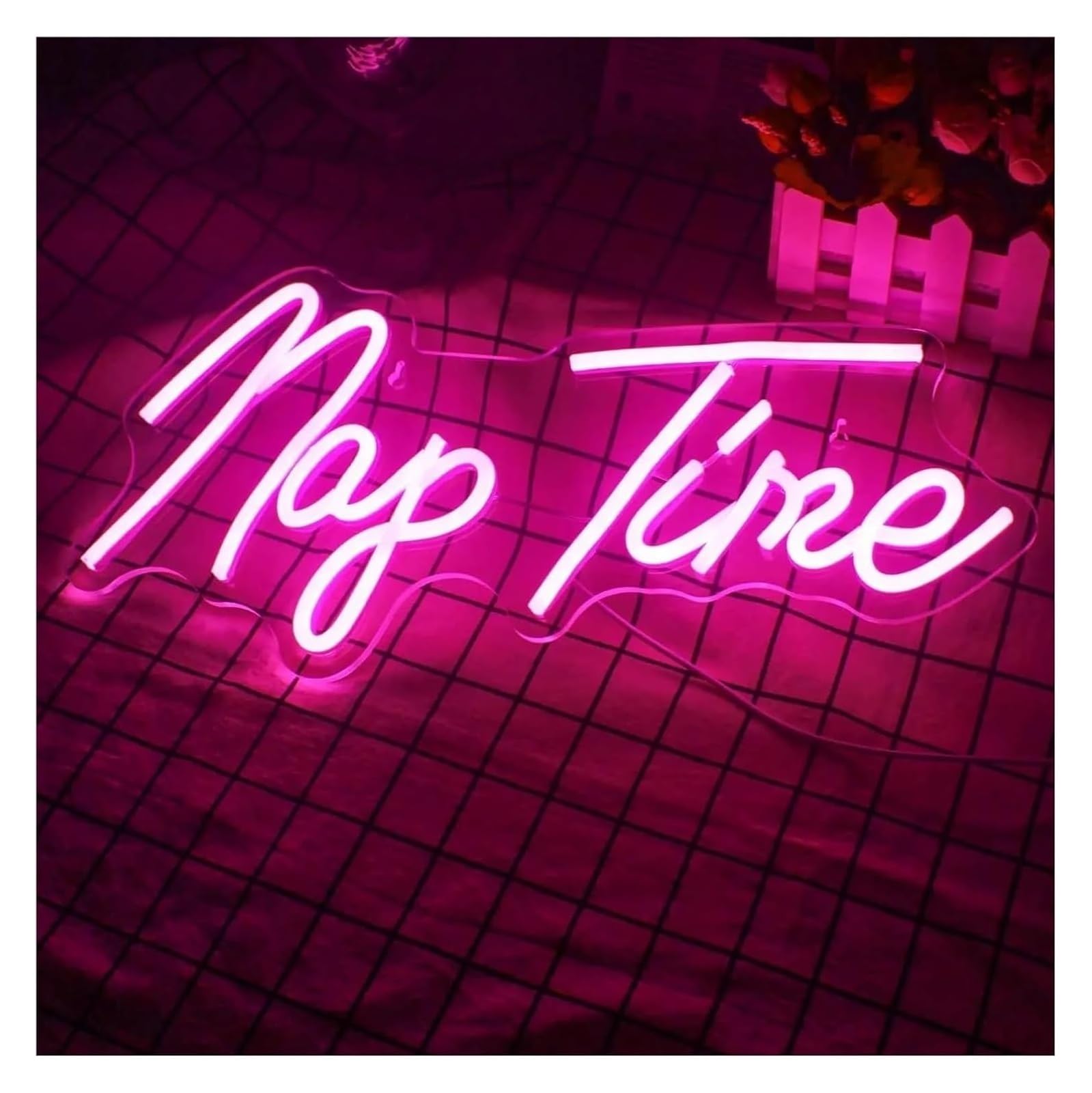 Wexxaii neon Light Sign Neon Light Decoration for nap Time for neon Sign for Pink LED for Wall Decor