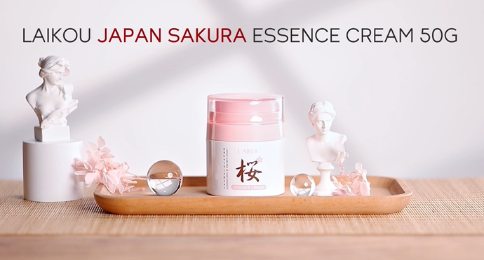 LAIKOU Sakura Face Moisturiser, Hydrating Face Cream for Women