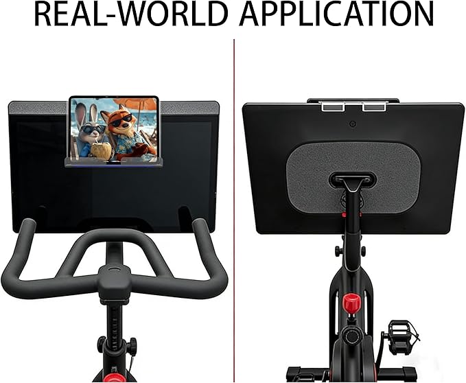 Soporte para Tablet de Ejercicio, Montaje Superior Transparente miniatura 5