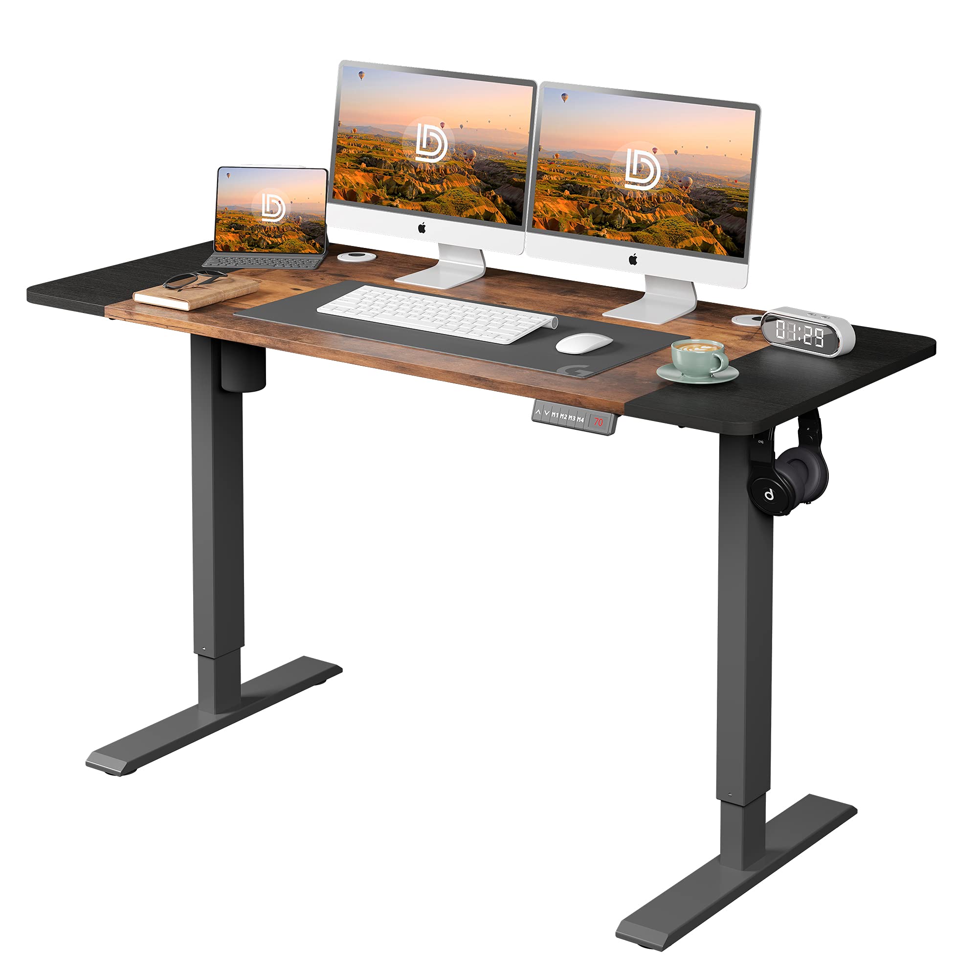 Buy DEVAISE Height Adjustable Electric Standing Desk, Stand Up Desk for