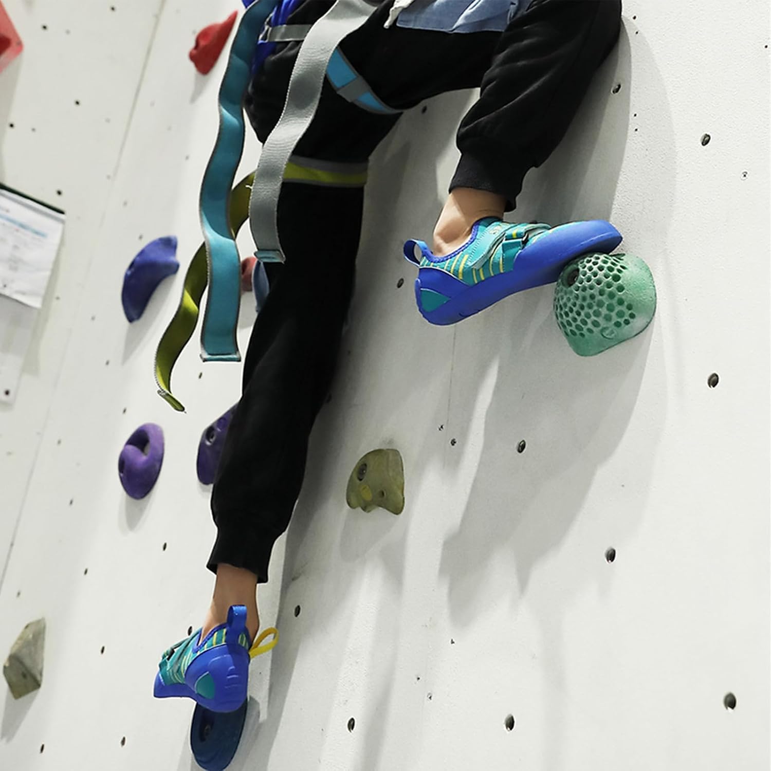 DAMANDO Womens Rock Climbing Shoes Lightweight Breathable Bouldering Gym Sports Sneakers for Female