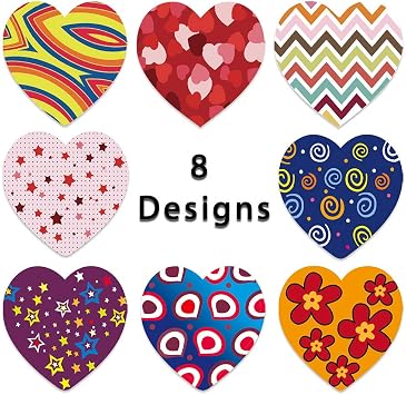 500 Pcs Multipurpose Love Labels Heart Shaped Stickers Handmade Baking Party Gift Wrapping Tags Decoration Lewd Anime