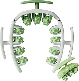 Masajeador manual de celulitis, masajeador de drenaje linfático con asas desmontables, reduce la celulitis y las estrías en las piernas y el cuerpo