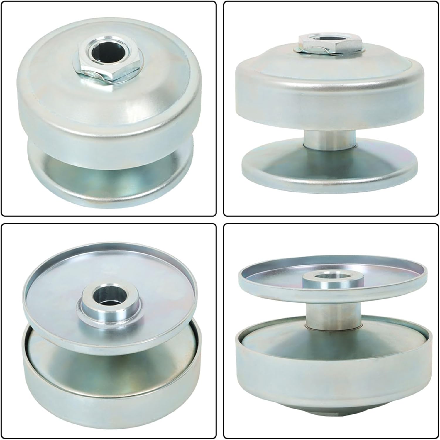 Go Kart 40 Series Torque Converter Kit 8HP-16HP Engines Clutch Pulley Driver Driven Replacement for Predator 420cc GX 340/390 Manco