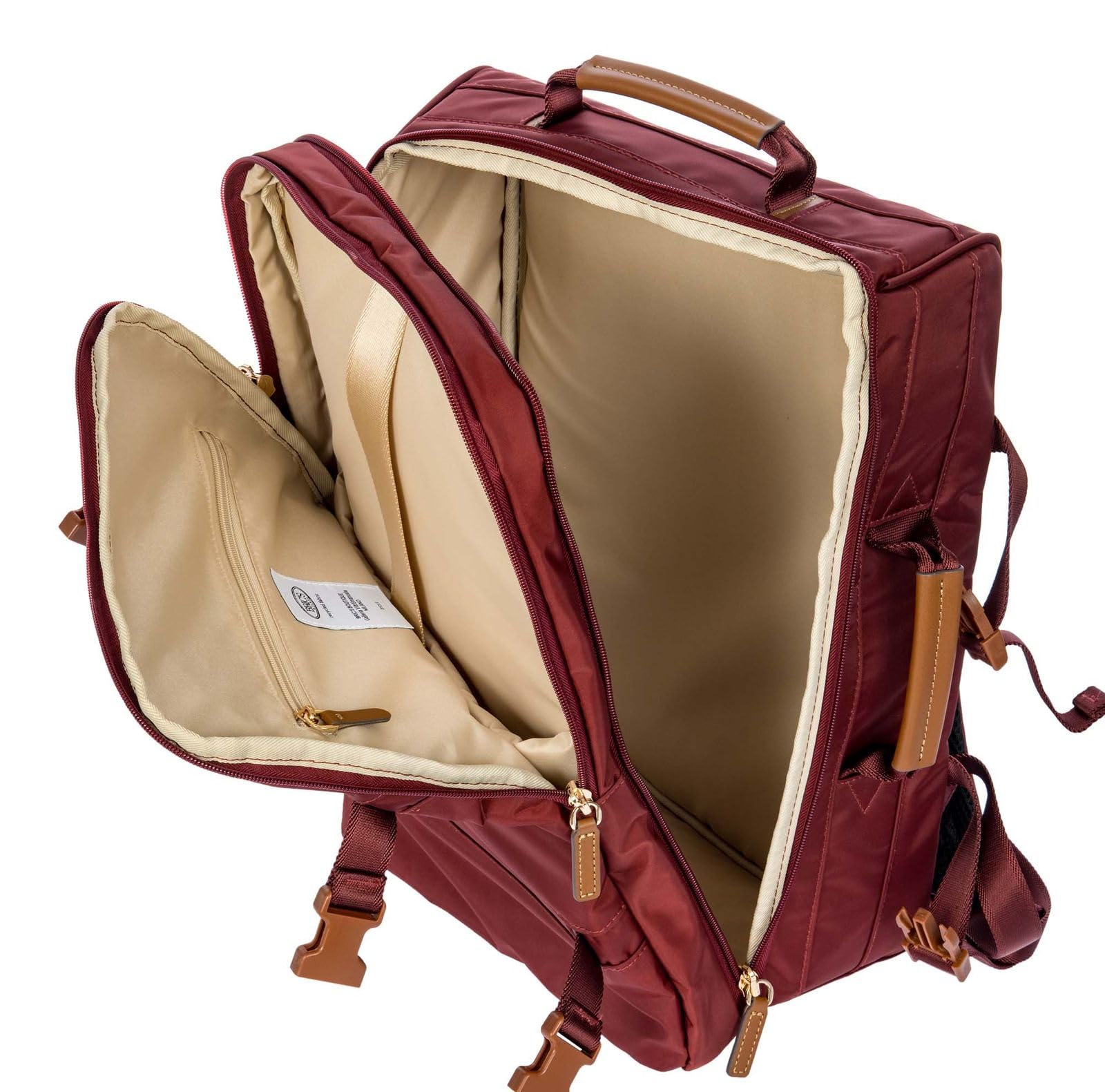 Bric's zaino borsa da viaggio con scomparto per laptop X-Collection Backpack Bordeaux