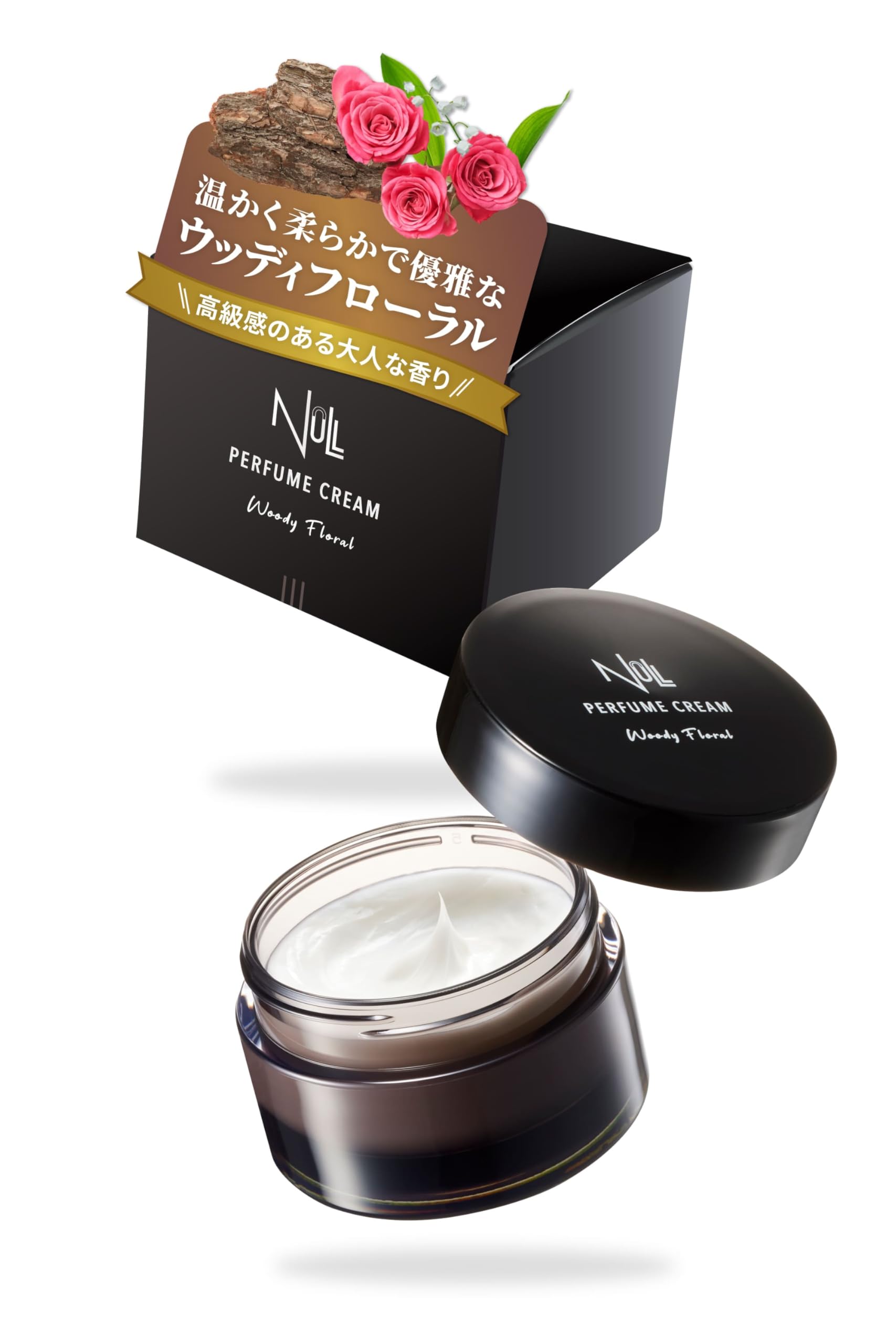 NULL 香水 メンズ 練り香水 フレグランス ボディ ハンド バーム 30g…