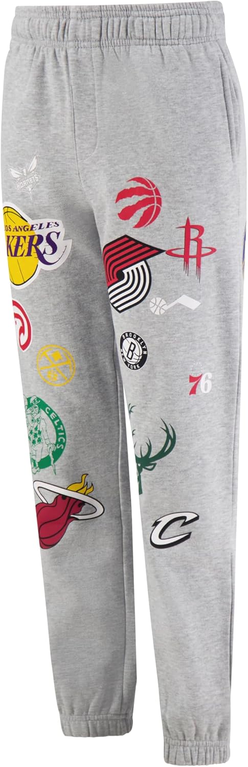 Ultra Game Youth NBA Official Multi-Team Super Soft Hoodie Sweatshirt & Joggers Sweatpants Set - Image 3