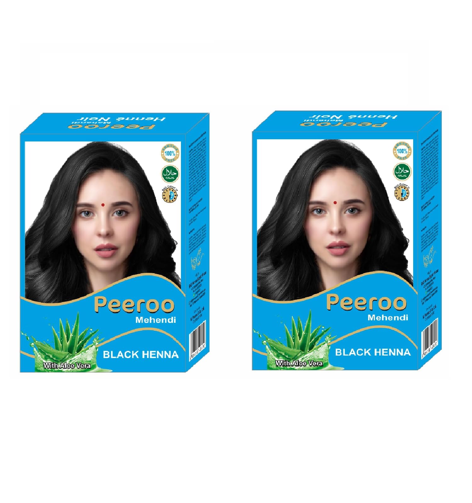 RKS Natural Peeroo Hair Colour for Women | Black Herbal Hair Colour Powder | No Ammonia Hair Colour | 100% Pure & Herbal Hair Colour | Henna Hair Colour Powder - 60g (pack of 2)-image-16
