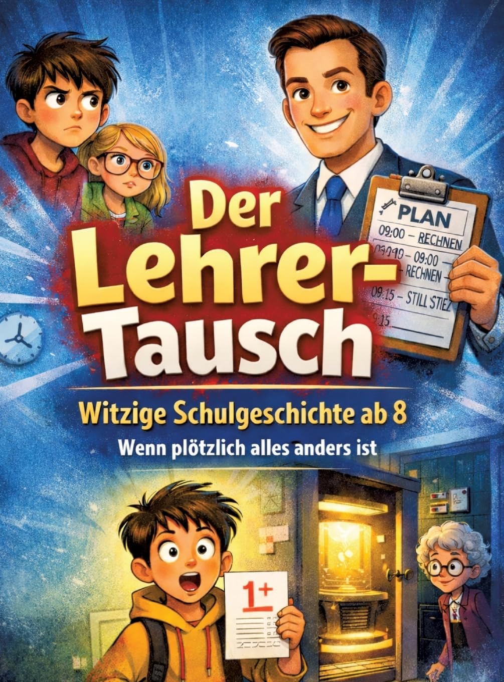 Der Lehrer-Tausch: Witzige Schulgeschichte ab 8 Wenn plötzlich alles anders ist