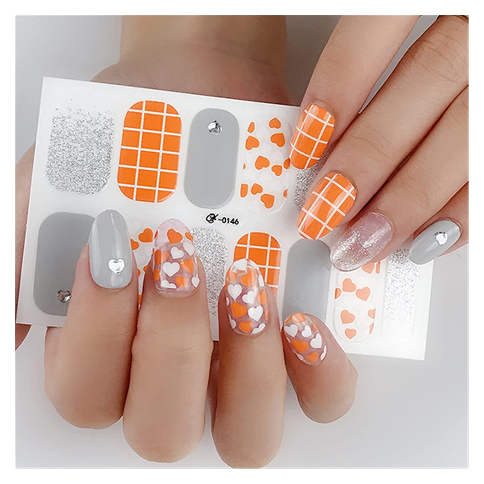 Amazon Co Jp Cozyroom 3d韓国のネイルラップネイルポーランドのステッカーpegatinas Paraunas花ネイルアートステッカーオートコリントオングルの自己接着性マニキュア Color 0146 ビューティー