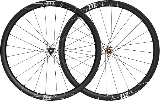 700C Carbon Road Bike Wheelset, Ultralight 37/46mm Disc Brake Bike Wheels,Front & Rear 24H High-Strength 700c Clincher Rims, Compatible with 8-11 Speed Cassettes