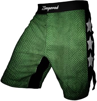 MMA BJJ Cross Training Workout Shorts Jiu Jitsu No Gi Fight Pants - for Grappling, Wrestling, Muay Thai & Boxing