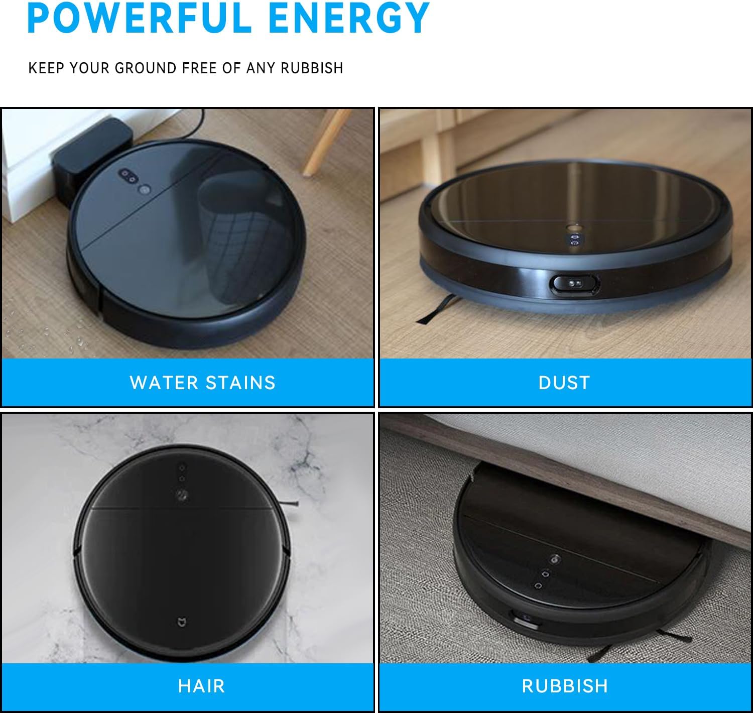 6800mAh P2008-4S2P-MMBK Replacement Battery for Xiaomi Mijia Mi Sweeping Mopping Robot Vacuum Cleaner 1T D9 F9 L10Pro L10Plus S10 P2150-4S2P-XWDLS BRR-2P4S-5200S P2051-4S1P-ZM