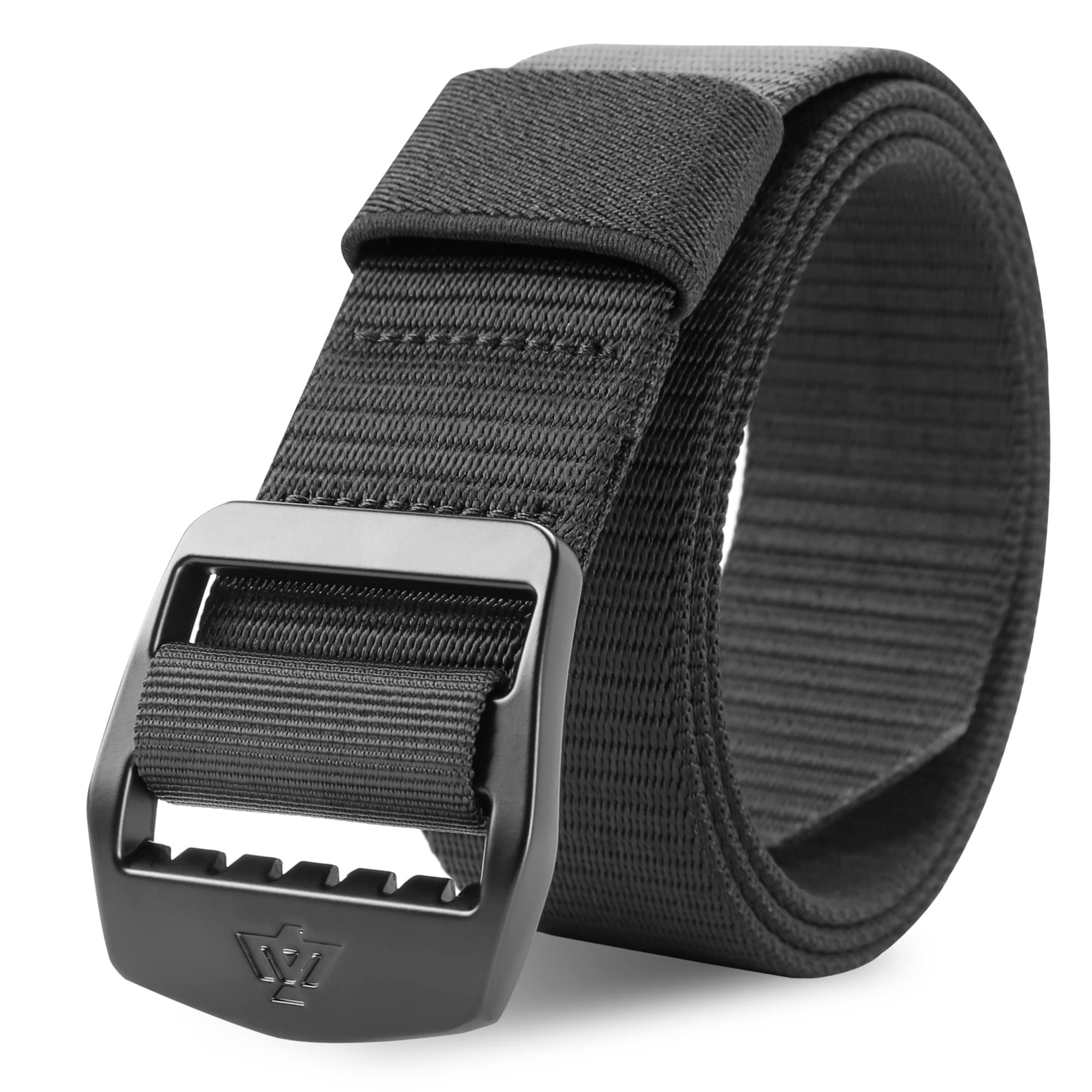 Men's Nylon Belt, Tactical Belts Breathable Webbing Canvas Belt with Buckle