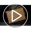 Bamboo Cutting Board for Kitchen, 18" Large Wood Charcuterie Cheese Board, Wooden Chopping Block with Side Handles and Juice Grooves