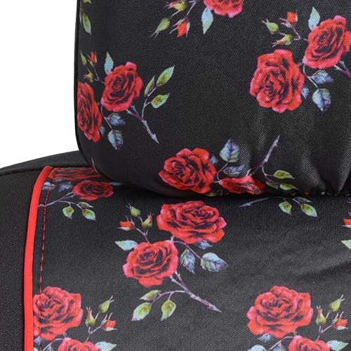 Miniatura 4 de BDK - Fundas de asiento de coche con patrón de dos tonos - estilo chic sin lados - poliéster suave y flexible