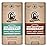 Dr. Squatch Natural Deodorant for Men - Odor-Squatching Aluminum Free - Rainforest Rapids & Wood Barrel Bourbon (2.65 oz, 2-Pack)