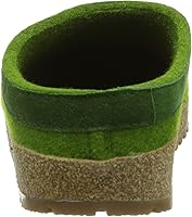 Vista 3 de HAFLINGER Zuecos Grizzly Torben, Verde Hierba, 40, Verde Hierba Verde 36
