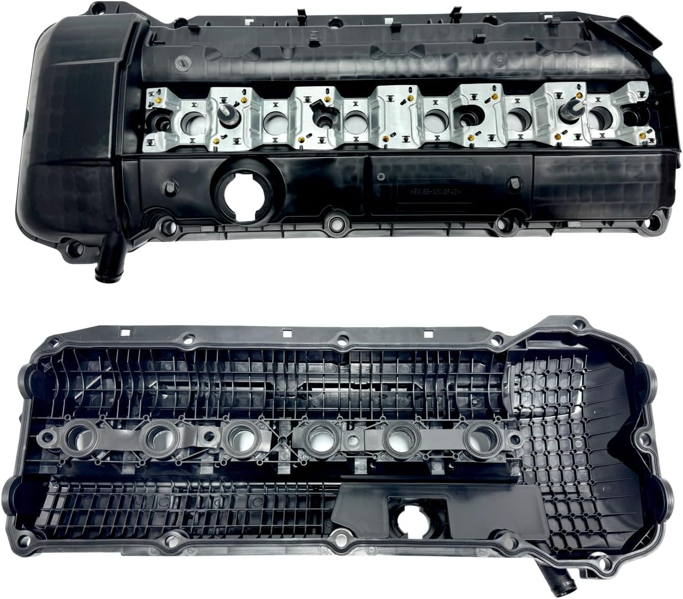 11121432928 Engine Valve Cover Kit W/Gasket&Bolts Compatible with BMW 323i 325i 328i 330i 525i 528i 530i X5 Z3 E46 E39 E53 M52/M54 2.5L 2.8L 3.0L 2001-08/2002