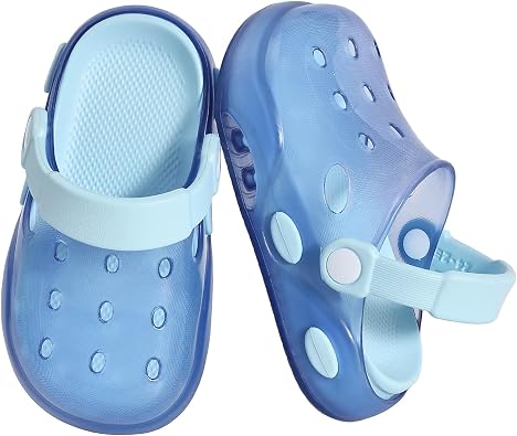 Kids Clogs for Boys Girls Slip On Jelly Sandals for Baby/Toddler