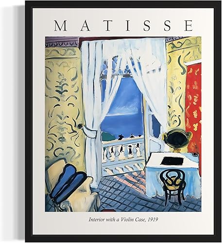 Miniatura 13 de Reproducción artística de Henri Matisse en póster, arte de pared de Matisse para exhibición en decoración de pared, decoración para dormitorio,