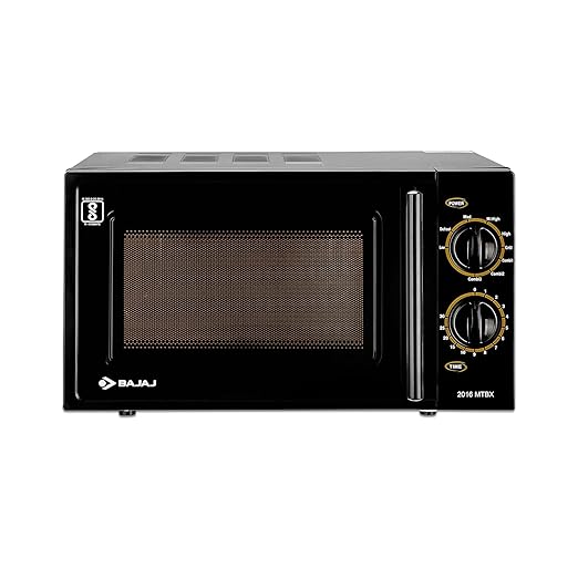 Bajaj MTBX 2016 20L Grill Microwave Oven, Black