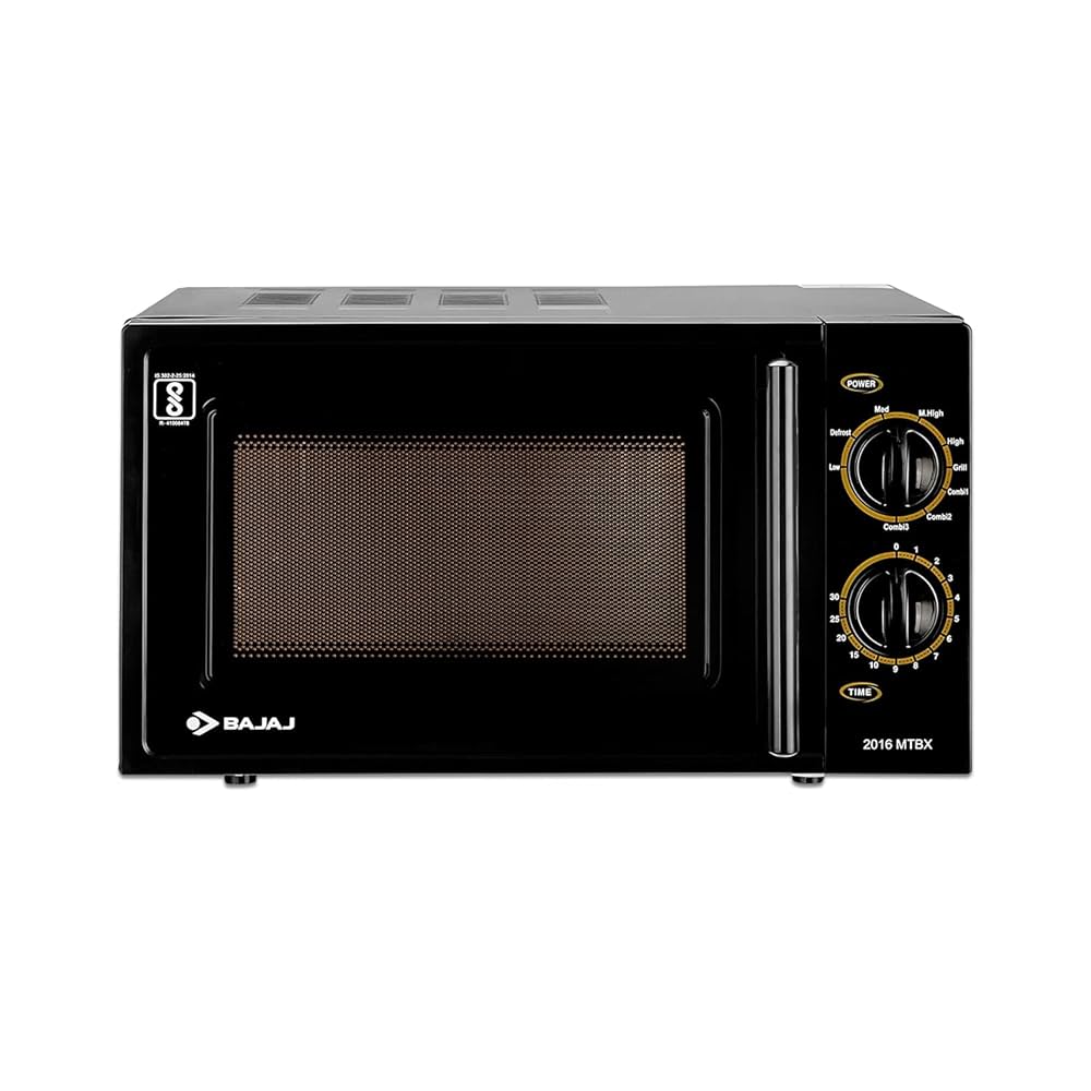 71ITInjy FL. UF1000,1000 QL80 Bajaj MTBX 2016 20L Grill Microwave Oven, Black : Amazon.in: Home & Kitchen