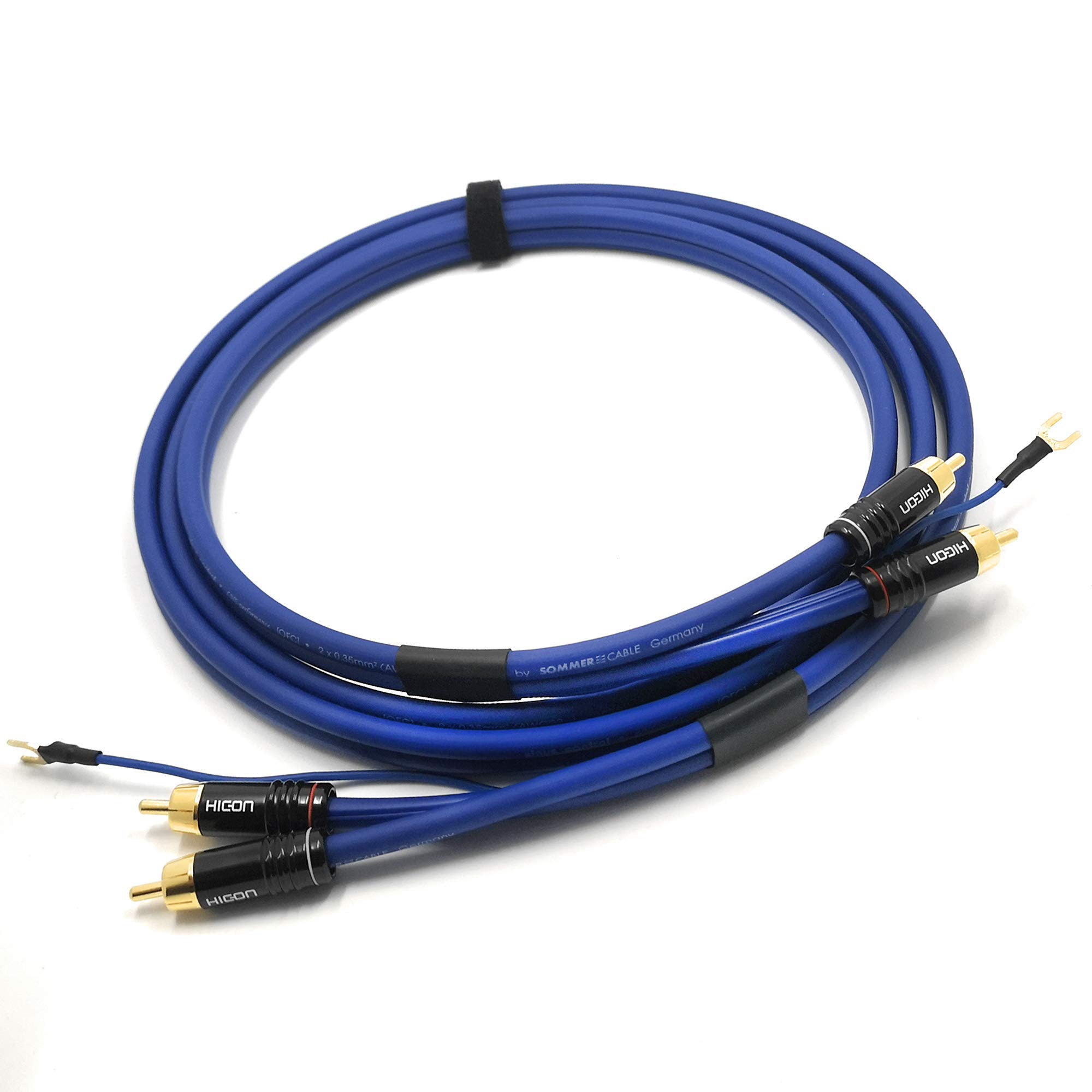 Selected Cable 50cm Phonokabel Geschirmt Mit Extra Langer