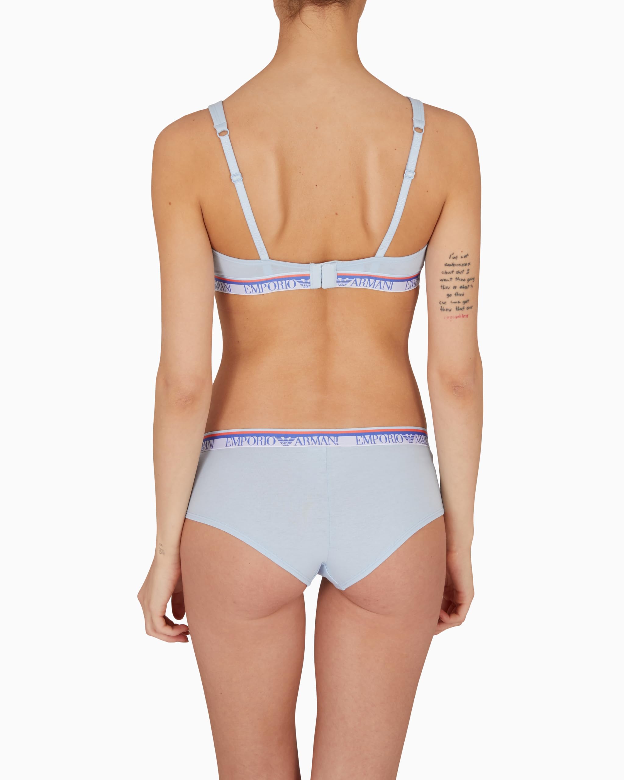 EMPORIO ARMANI Padded Triangle Bra Sujetador Acolchado para Mujer