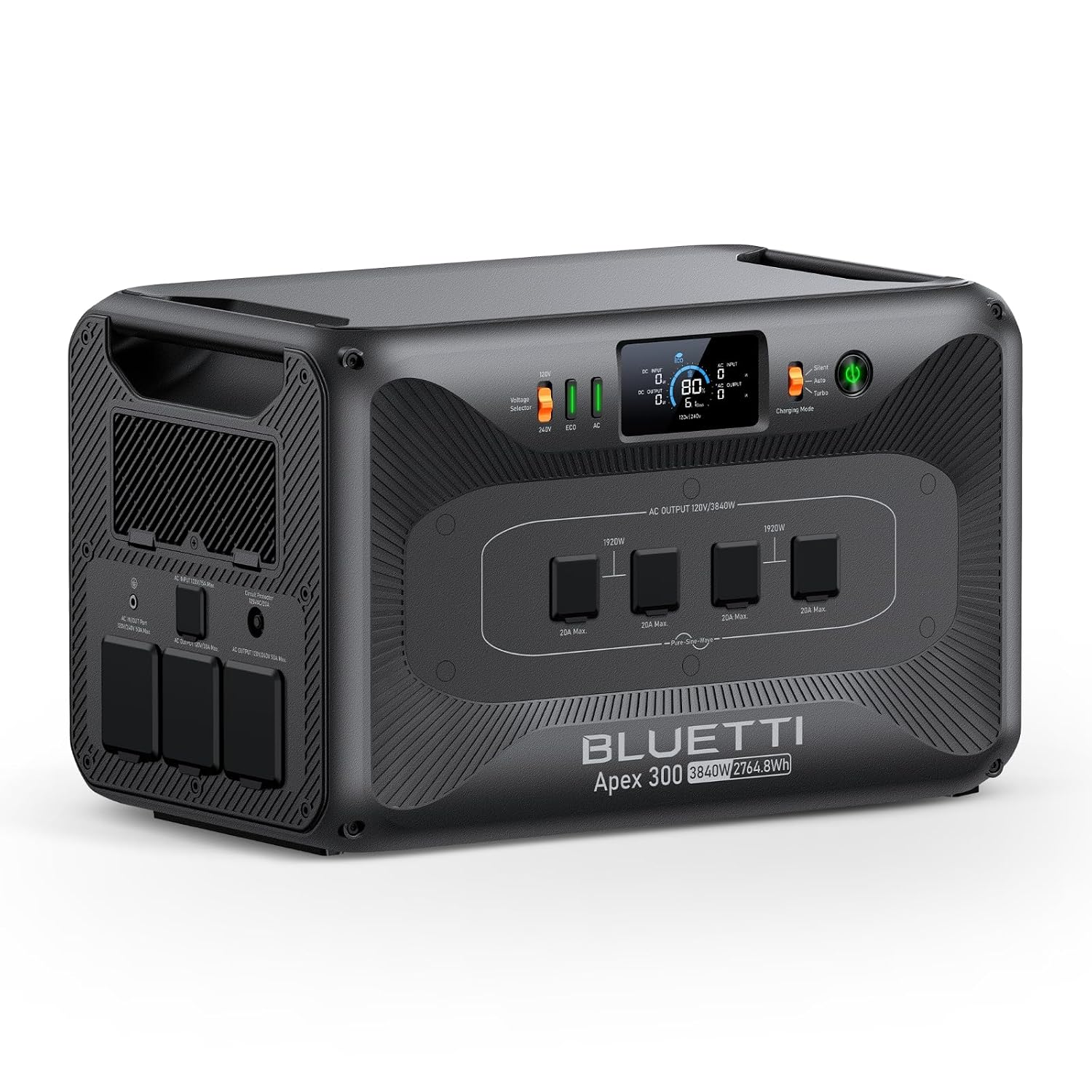 BLUETTI Apex 300 Portable Power Station 2764.8Wh 3840W LFP Solar Generator