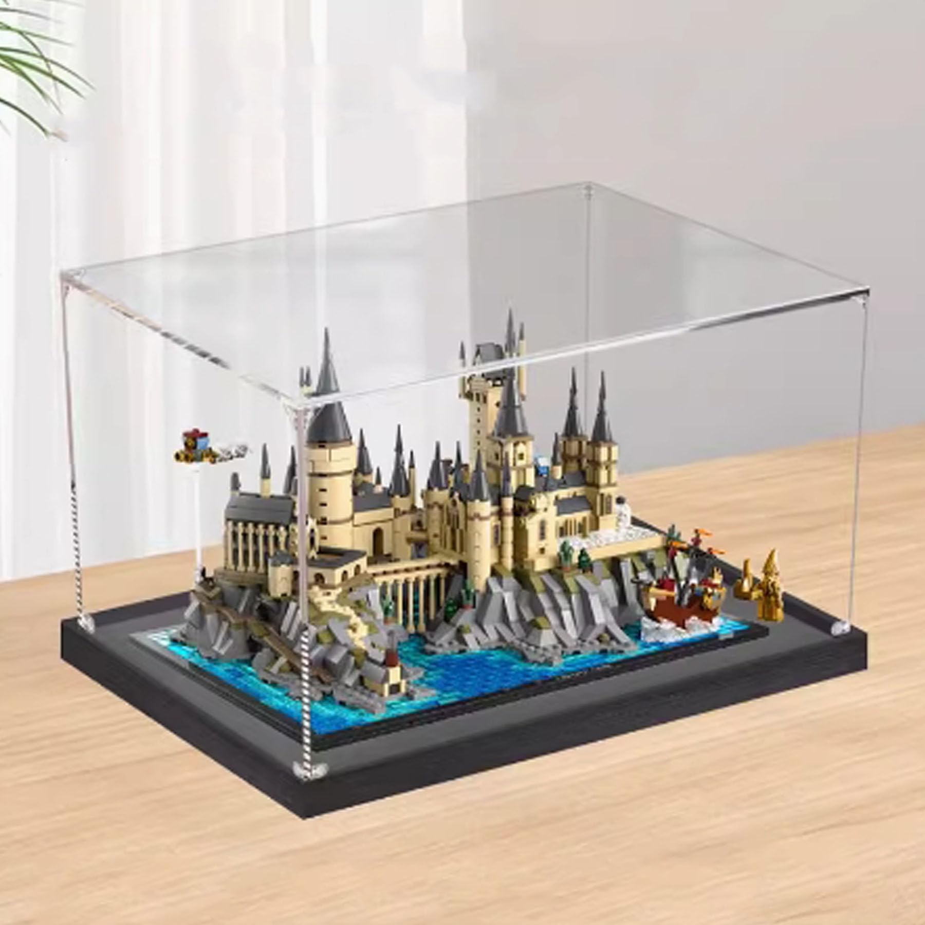 Amazon.co.jp: Lego(レゴ) 76419 城と中庭用透明アクリルディスプレイ