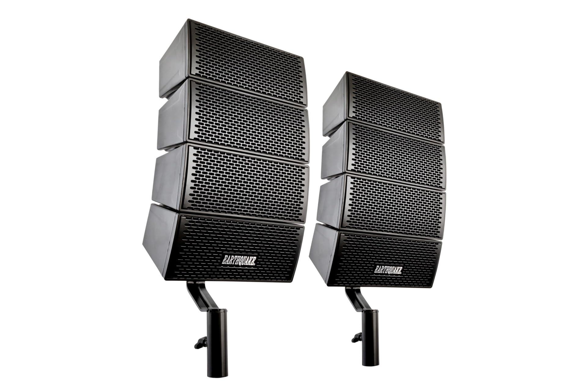 EARTHQUAKESound DJ-Array Gen2 4x4" Line Array Loudspeaker System, Set of 2, Black
