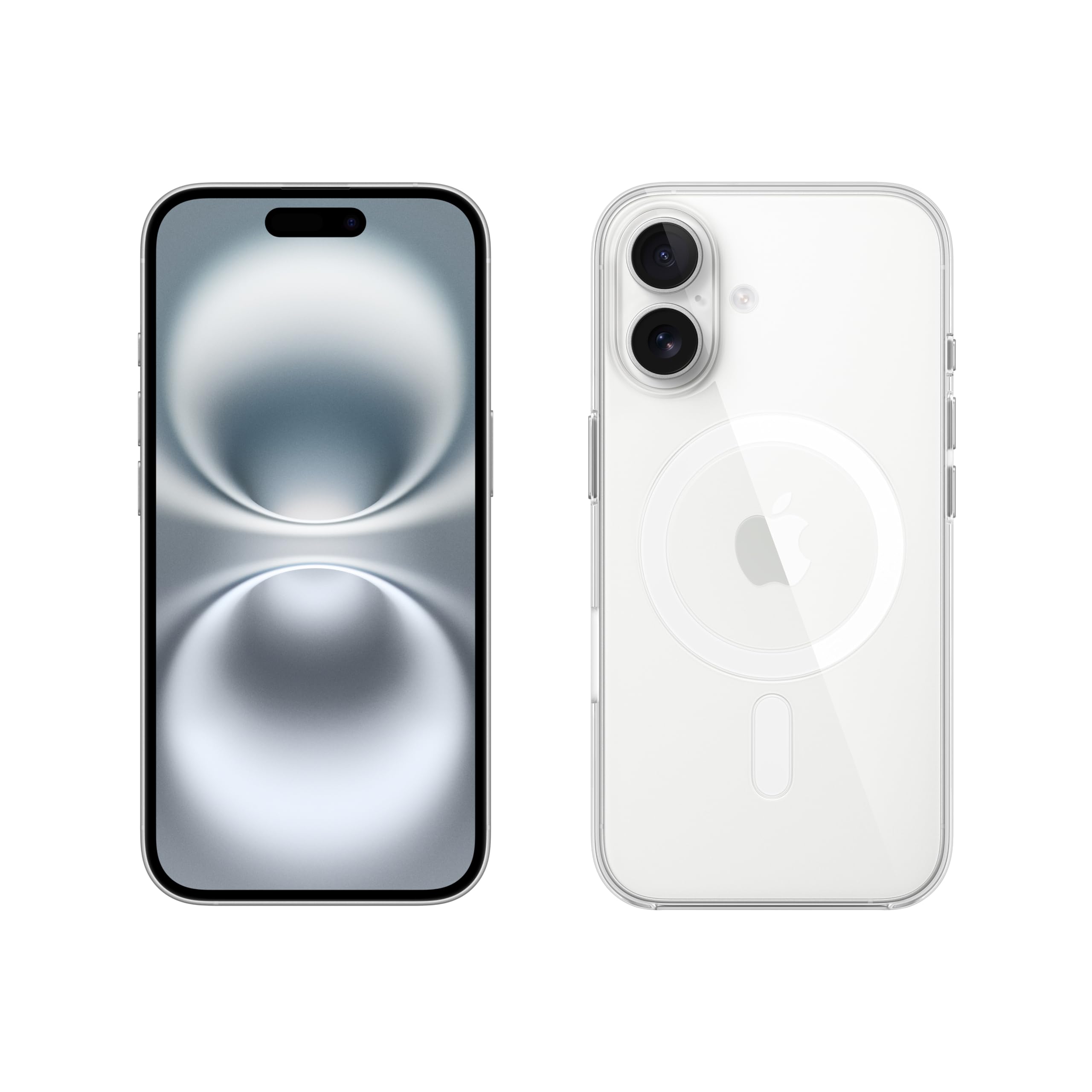 Apple iPhone 16 512GB: 5G Mobile phone with Apple Intelligence - White + Clear Case with MagSafe : Amazon.co.uk