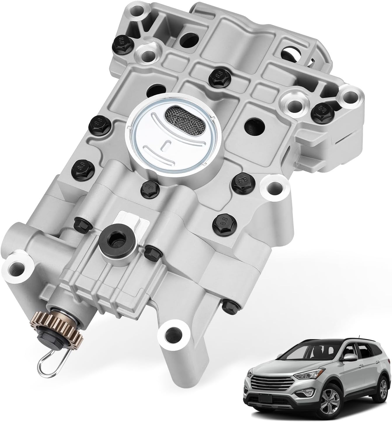 23300-2G400 Engine Oil Pump Balance Shaft Assembly (20 Teeth) Compatible with Kia Sorento 2013-2018, Sportage 2014-2016, Hyundai Tucson 2014-2015, Santa Fe Sport 2013-2016, 2.4L, Replace# 233002G400