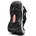 Dannto Women's Sport Sandals Close Toe Hiking Walking Water Shoes, Black1, 7 gallery image
