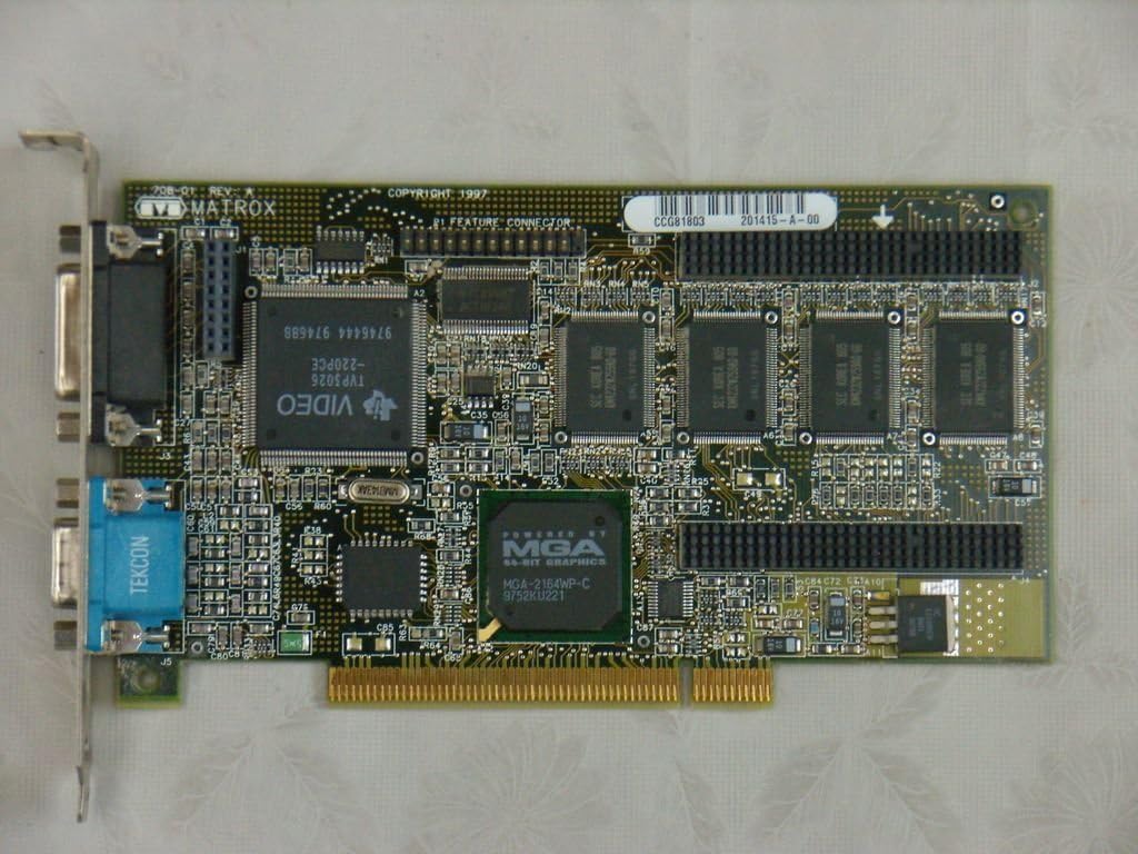 MATROX MIL2P/4/CPQ Video card,708-01 REV.A, MIL2P/4/CPQ, (b.11A)