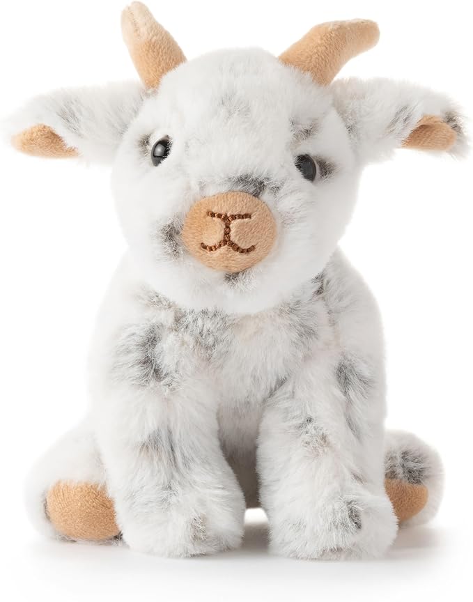Peluche de Cabra The Petting Zoo 6 pulgadas para niños miniatura 4