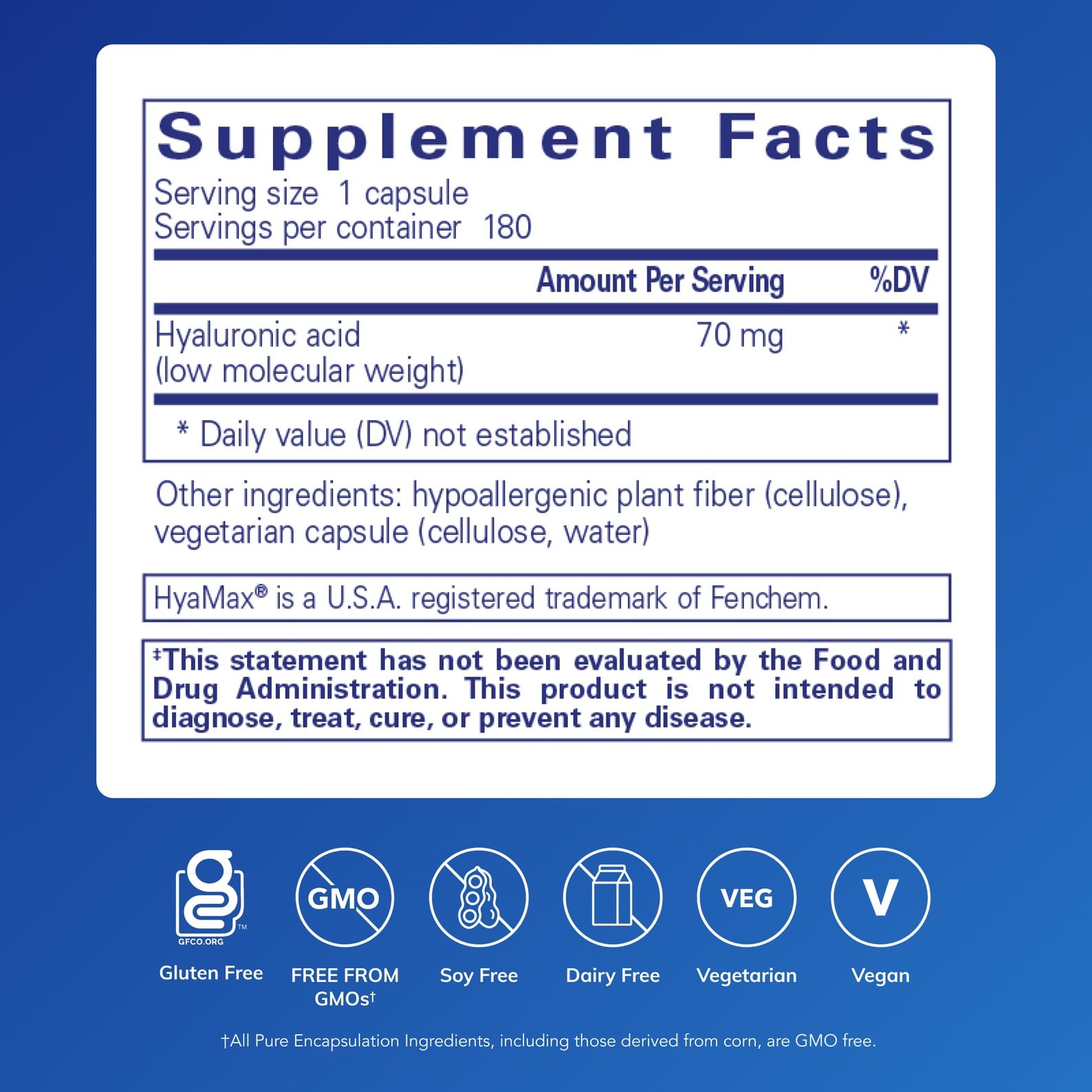 Hyaluronic Acid 180c — Amazon image 2