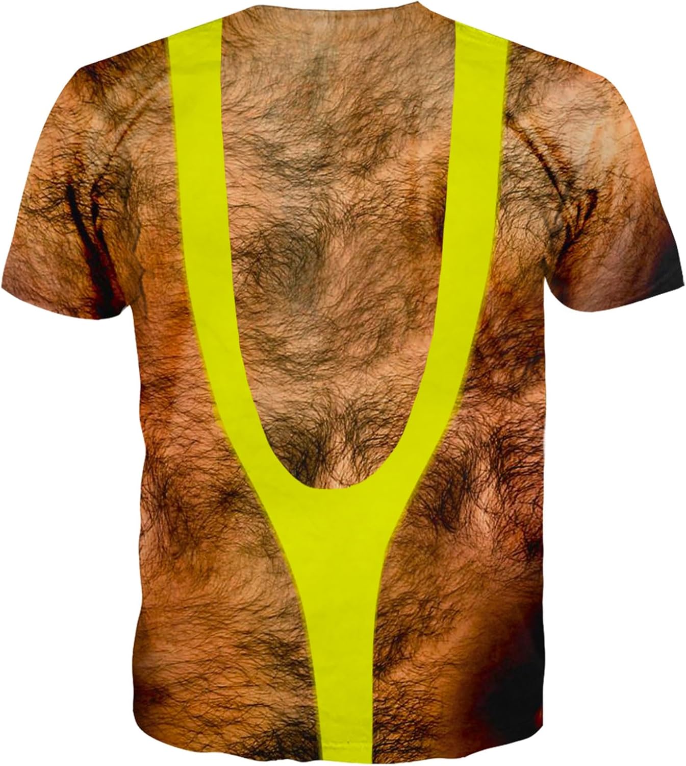 uideazone Mens Short Sleeve T-Shirt Casual 3D Creative Print Crewneck Graphic Tees - Image 4