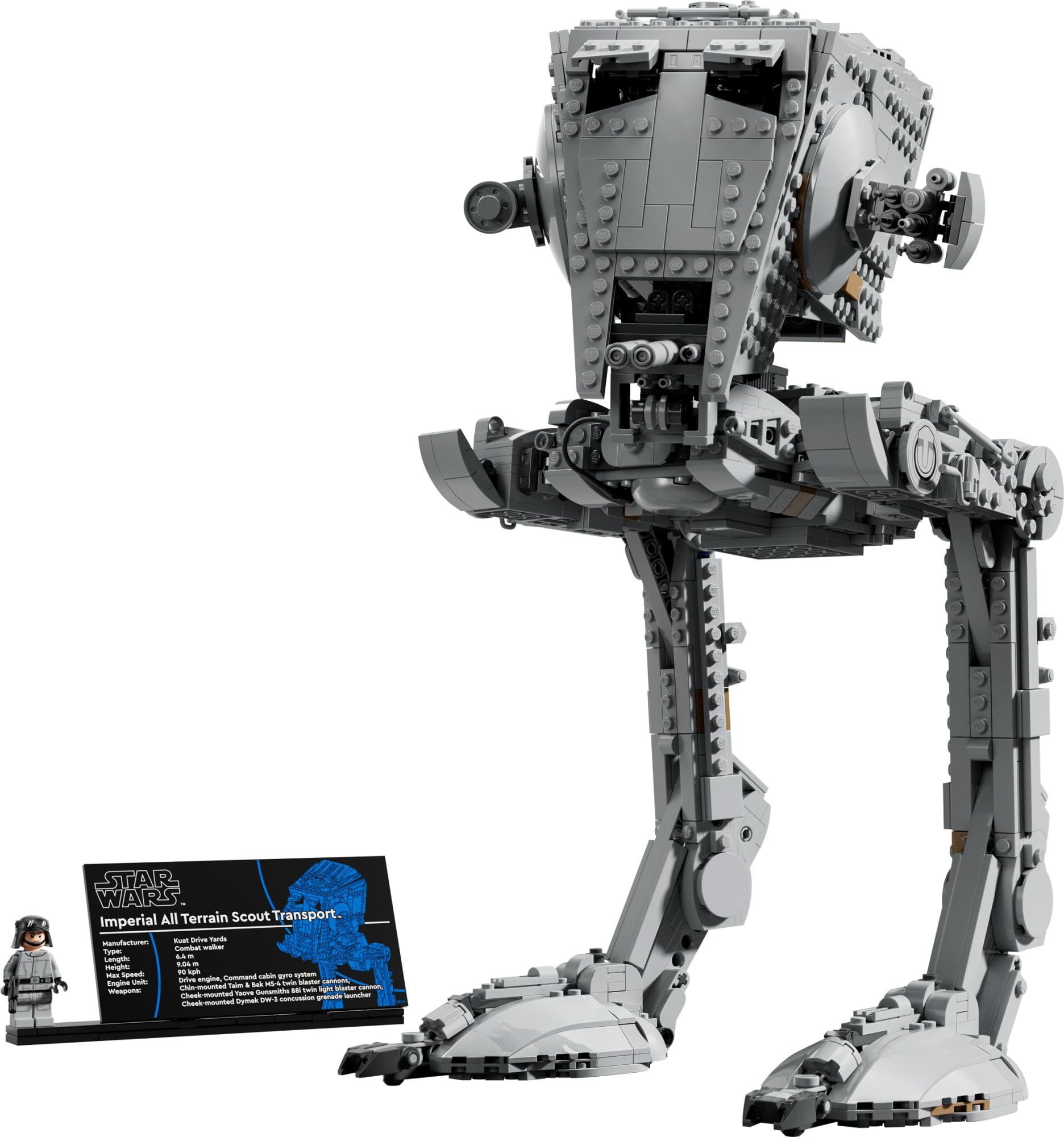 LEGO Star Wars at-ST Walker Set for Adults - Building Blocks for Andor Fans, Ages 18+ - Imperial Forces Model Kit and Collectible Building Set - Star Wars Gift Idea for Men & Women - 75417