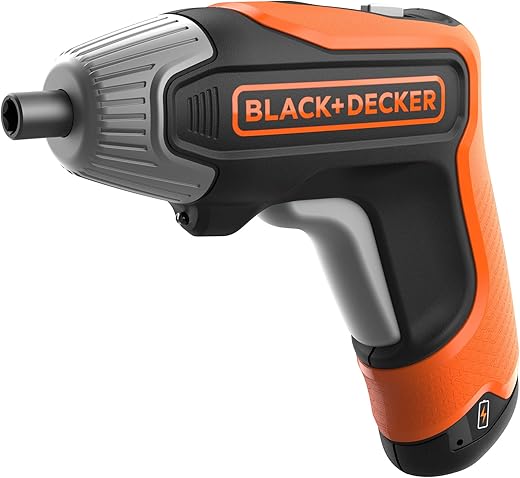 BLACK+DECKER – Atornillador a Batería de carga rápida 3,6 V B+D BCF611CK-QW.