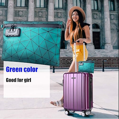 Miniatura 3 de Bolsas a prueba de olores con cerradura de combinación, contenedor de bolsa a prueba de olores, 6 x 9 pulgadas, bolsa a prueba de olores para