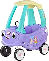 Little Tikes Bluey Grannies Car Coupe Ride-On with 9 Soundbites, Removable Floorboard & Accessories - Ages 1.5-5